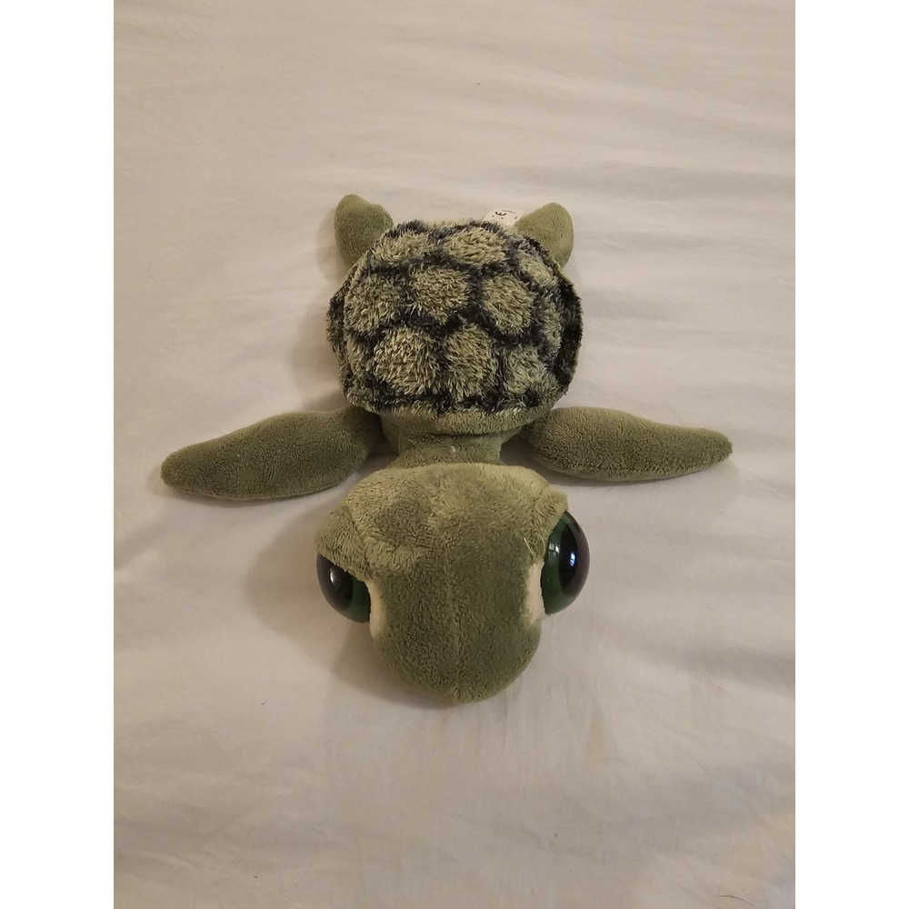 Aurora‎ Green Turtle Plush Stuffed Animal Big Eyes 12–14" Soft Toy